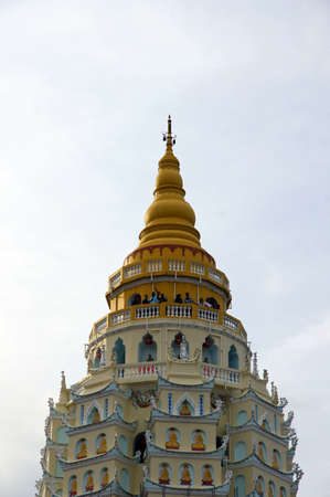 Ancient temples of island Penang. The Buddhism. Malaysiaの写真素材