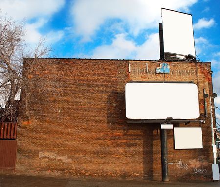 Place your text here - Ad place at downtown Torontoの写真素材