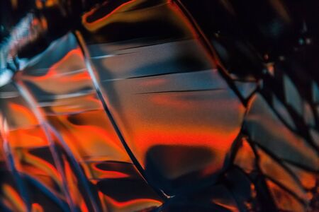 abstract background glass ice light refractionの写真素材