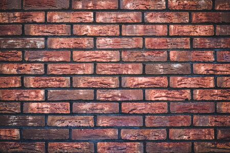 texture of an old brick wall closeupの写真素材