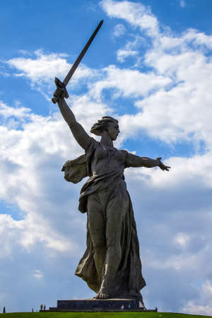 Volgograd, Russia - May 9, 2011: Sculpture