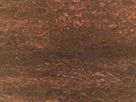 cracked old rusty brown paint on the wall grunge textureの写真素材