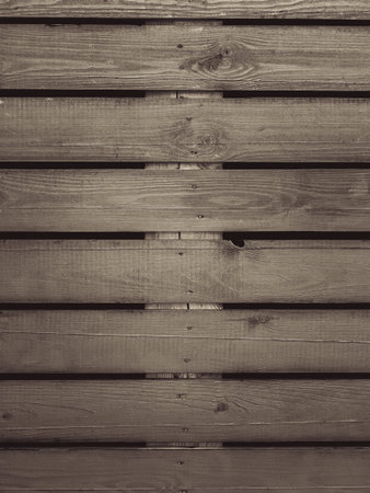 wooden planks close up - sepia backgroundの写真素材