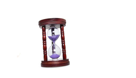 Egg timer isolated on white background