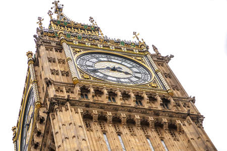 ENGLAND MAY 30TH: Big Ben and the Houses of Parliament on 30th May 2014 in London England.