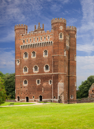 Castle at Tattershall Lincolnshireのeditorial素材