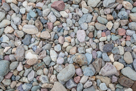 Natural rock pebble backgorund shot