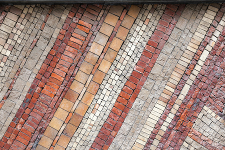 tiled patern backgound imageの写真素材