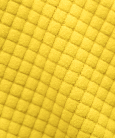 red fleece paterial close upの写真素材