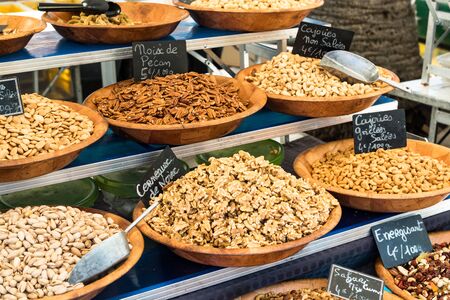 Food on a Market stall