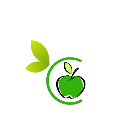 	Apple Logoのイラスト素材