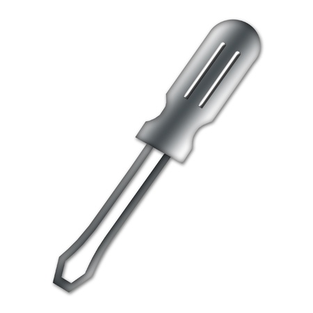 3d Screwdriver iconの写真素材