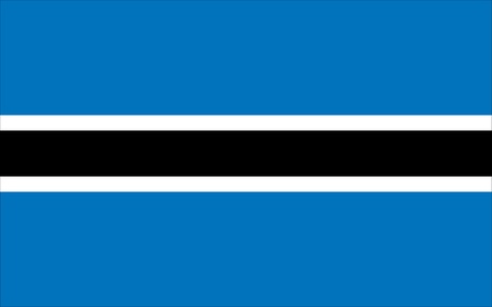 botswana flagの写真素材