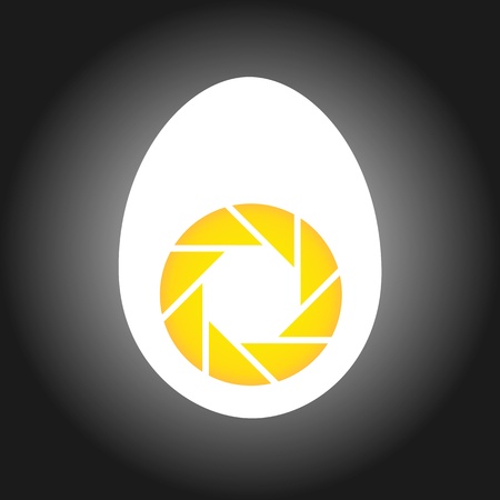 Photographic iconのイラスト素材