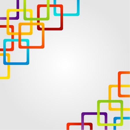 Background with colorful boxesのイラスト素材