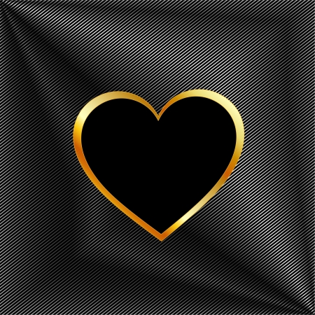 Heart shaped text boxのイラスト素材