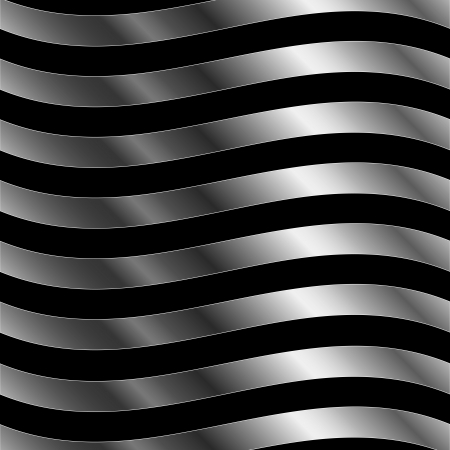 Metallic wave backgroundのイラスト素材
