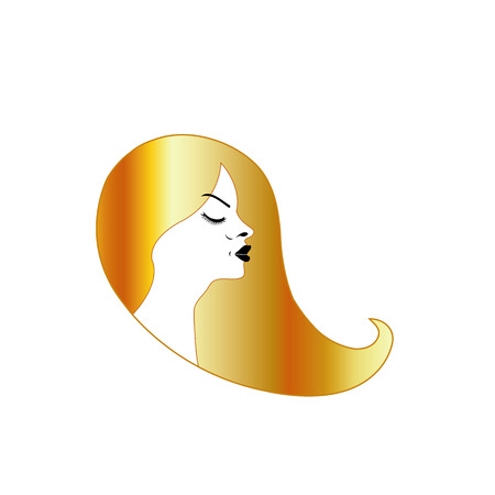 Pretty blondeのイラスト素材