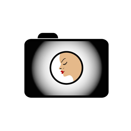 Model photoshootのイラスト素材