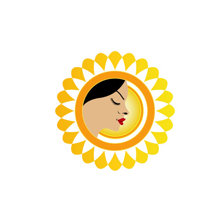 Sun tan のイラスト素材