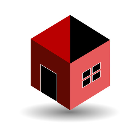 Graphic for real estate business or home renovationのイラスト素材