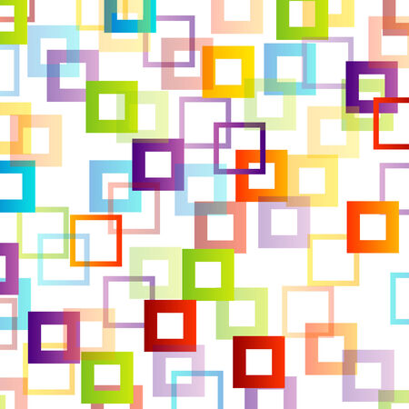 Background with colorful squaresのイラスト素材
