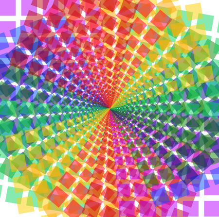 Mosaic pattern spectral backgroundのイラスト素材