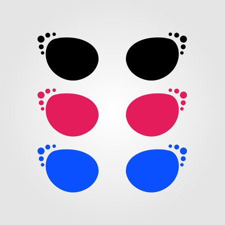 Optic shop logoのイラスト素材