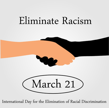 International day for the elimination of Racism- March 21のイラスト素材