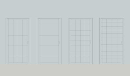 Shoji- Traditional Japanese door window or room divider with translucent paperの写真素材