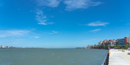 Tamsui is a sea-side district in New Taipei, Taiwan. The town is popular as a site for viewing the...