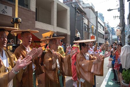 Tenjin Festival of Osaka with thousand of attendants and spectators. The Top Three Festivals in...