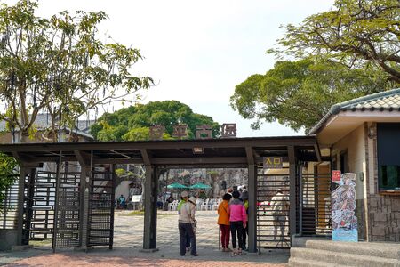 Anping Old Fort in Tainan, Taiwan. Anping Fort is built on the foundations of the Dutch run named Fort Zeelandia.のeditorial素材