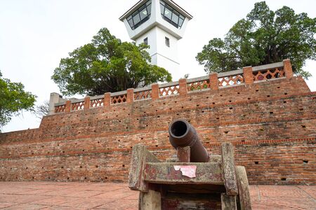 Anping Old Fort in Tainan, Taiwan. Anping Fort is built on the foundations of the Dutch run named Fort Zeelandia.のeditorial素材