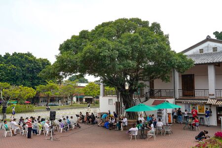 Anping Old Fort in Tainan, Taiwan. Anping Fort is built on the foundations of the Dutch run named Fort Zeelandia.のeditorial素材