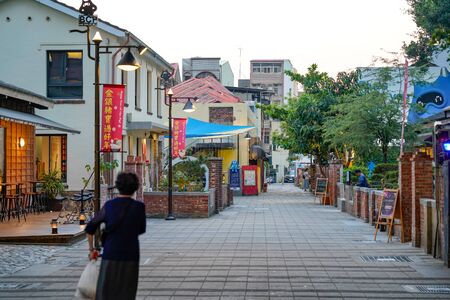 Blueprint Cultural & Creative Park. A multi-purpose park in South District, Tainan, Taiwan.のeditorial素材