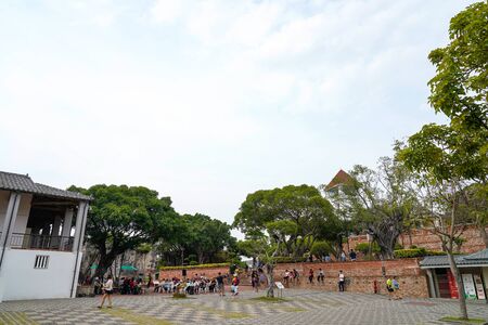 Anping Old Fort in Tainan, Taiwan. Anping Fort is built on the foundations of the Dutch run named Fort Zeelandia.のeditorial素材