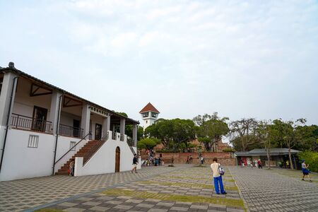 Anping Old Fort in Tainan, Taiwan. Anping Fort is built on the foundations of the Dutch run named Fort Zeelandia.のeditorial素材
