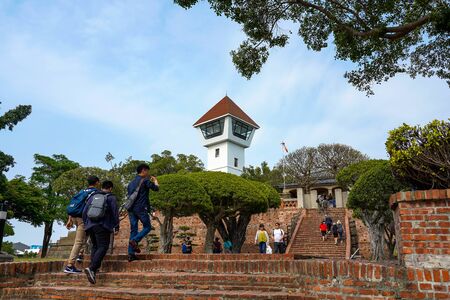Anping Old Fort in Tainan, Taiwan. Anping Fort is built on the foundations of the Dutch run named Fort Zeelandia.のeditorial素材