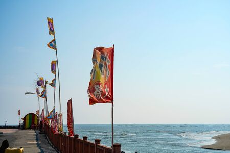 Luermen River Estuary (Natural Defense of the Capital) at Taijiang National Park, Tainan, Taiwanのeditorial素材