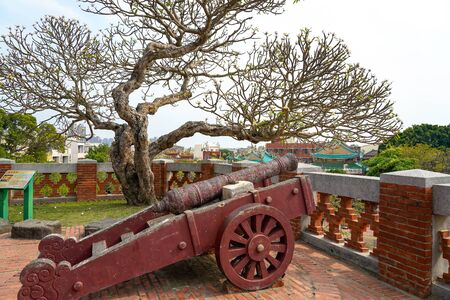Anping Old Fort in Tainan, Taiwan. Anping Fort is built on the foundations of the Dutch run named Fort Zeelandia.のeditorial素材