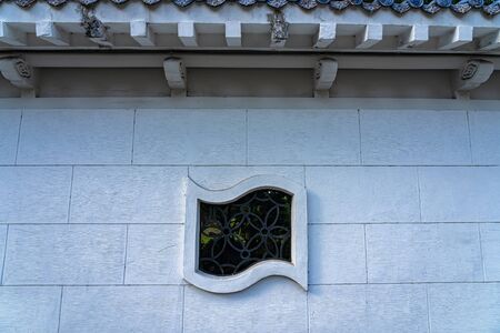 The side wall window of traditional building
