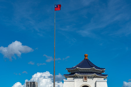 The National Taiwan Democracy Memorial Hall main buildingのeditorial素材