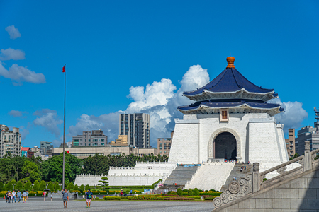 The National Taiwan Democracy Memorial Hall main buildingのeditorial素材