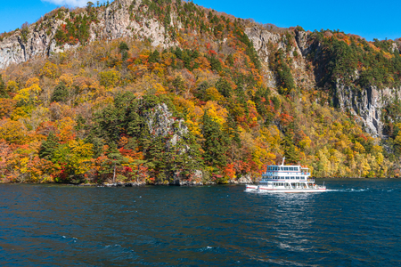 Lake Towada Sightseeing Cruises.のeditorial素材