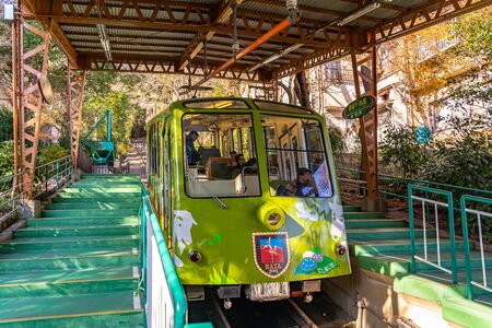 Maya cable car and system-ya-day-gotravels between the mountaintop and base of Mt. Maya. Visitors to...