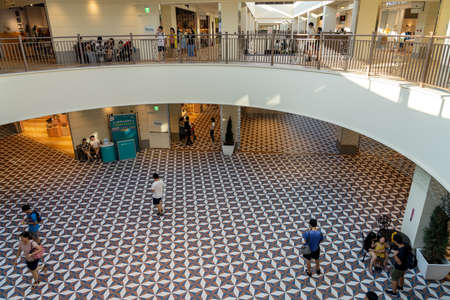 LIHPAO OUTLET MALL, a part of LIHPAO RESORT, which is next to the theme park LIHPAO LAND. Houli District, Taichung city, Taiwan.のeditorial素材