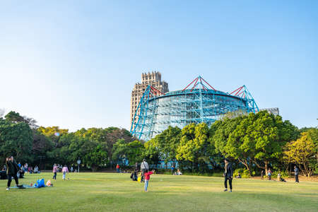 National Museum of Natural Science. A national museum in North District, Taichung City. Taiwanのeditorial素材