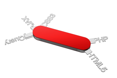 Multifunctional web technology toolkit of modern web programming tools