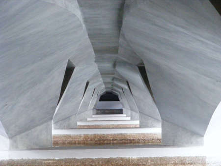 Singapore Bridge from Belowの写真素材